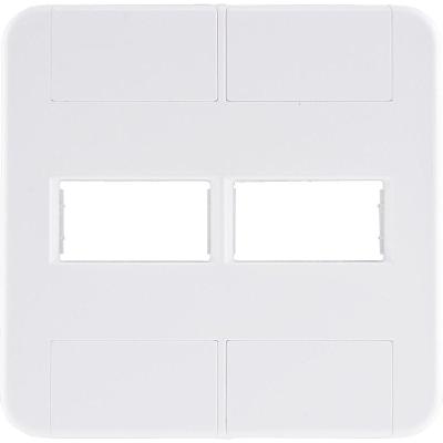 Placa 2 Postos 4x4 Tramontina Tablet Branca Tramontina