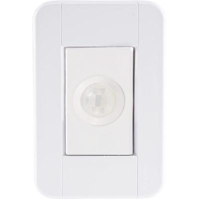 Conjunto 4x2 Detector De Presença Bivolt Tramontina Tablet Branco Tramontina