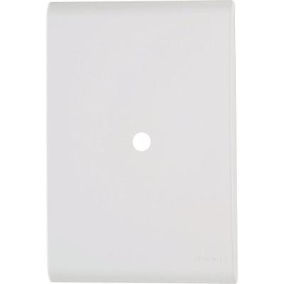 Placa Com 1 Furo 9,5 Mm 4x2 Tramontina Liz Branca Tramontina