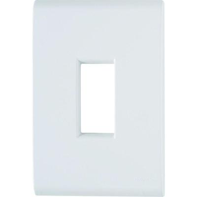 Placa 1 Posto Vertical 4x2 Tramontina Liz Branca Tramontina