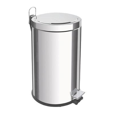 Lixeira Cesto De Lixo Aço Inox Com Pedal 12 Litros