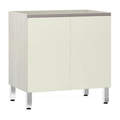 Balcão Sem Tampo 80cm Luci Legno Crem e Kashmir