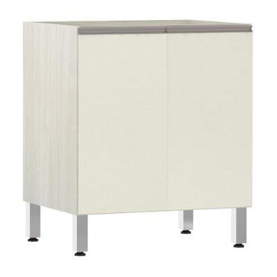Balcão Sem Tampo 70cm Luci Legno Crem e Kashmir