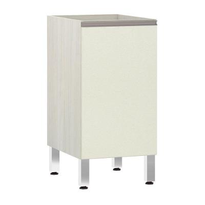 Balcão Sem Tampo 40cm Luci Legno Crem e Kashmir