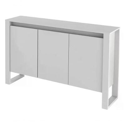 Armário Balcão Para Escritório 3 Portas Me4147 Branco