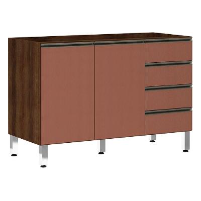 Balcão De Pia Sem Tamp 120cm Jade Com Gaia