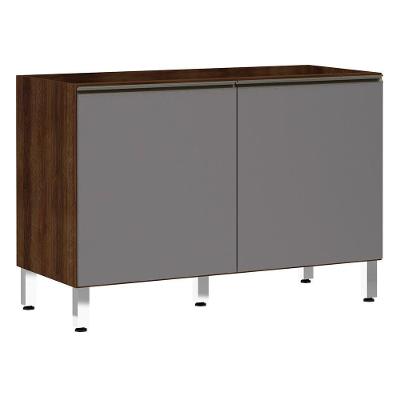 Balcão De Pia Sem Tamp 120cm Jade Com Cinza Puro