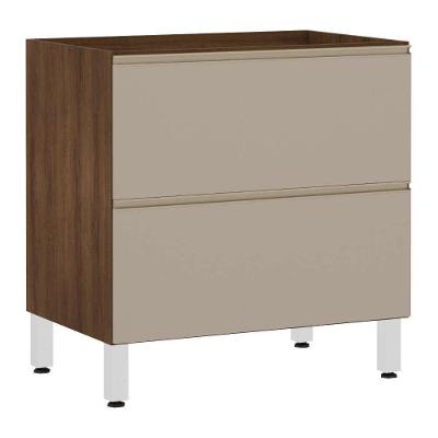 Balcão Sem Tampo 80cm Misto Basculante Jade Com Connect