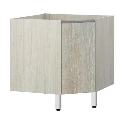 Balcão Sem Tampo Canto Diagonal Luciane Lis Legno Crema