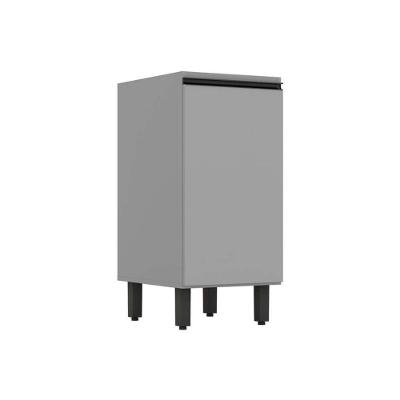 Balcão de Cozinha Belize 1 Porta s/ Tampo 40cm Cinza - Henn