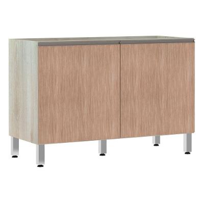 Balcão De Pia Sem Tamp 120cm Luci Legno Crem e Cumaru