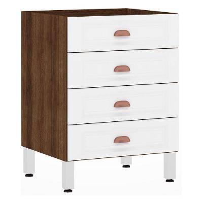 Balcão Sem Tampo 60cm Safir e Branco Pet
