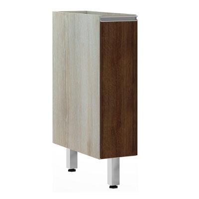 Balcão Sem Tampo 20cm Lis Legno Crema Com