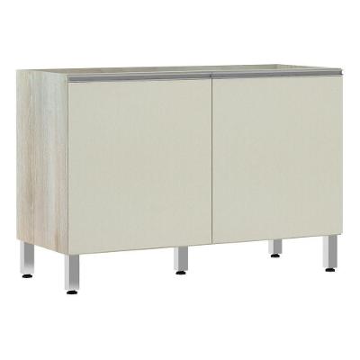 Balcão De Pia Sem Tamp 120cm Lis Legno Crem e Kashmir