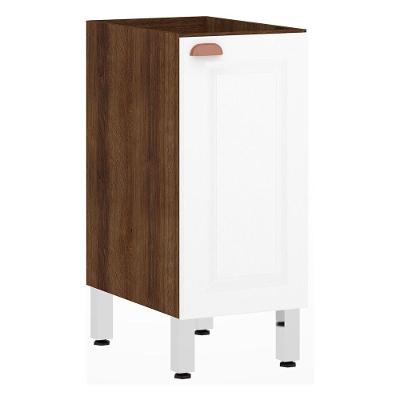 Balcão Sem Tampo 35cm Safir e Branco Pet