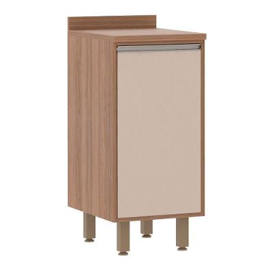 Balcão e Tampo 40 Cm De Abrir 1 Prateleira Lari Vanill e Connect