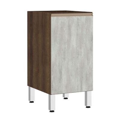 Balcão Sem Tampo 35cm Jade Com Concreto