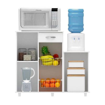 Fruteira Para Cozinha Diva 2 Portas E 1 Gaveta Notável Branco