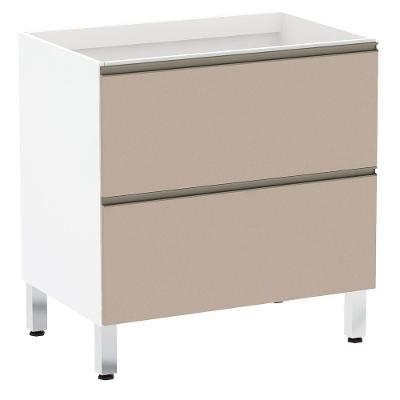 Balcão Sem Tampo 80cm Basculante Branco Com Connect