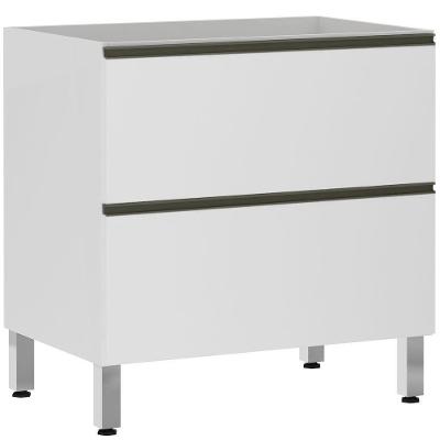 Balcão Sem Tampo 80cm Basculante Branco