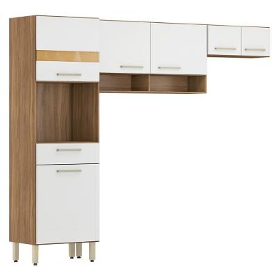 Cozinha Modulada Compacta 3 Peças Dama D02 Amendola/branco