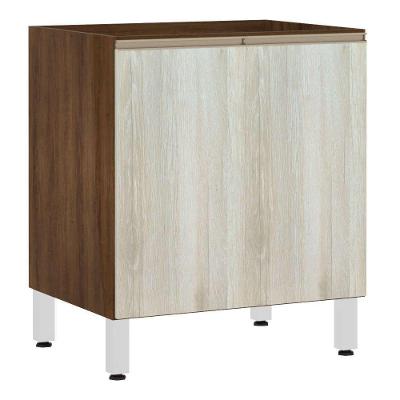 Balcão Sem Tampo 70cm Jade Com Legno Crema
