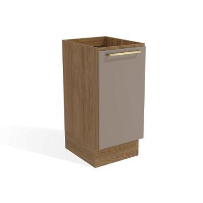 Balcão de Cozinha Modulado Botanic M621 c/ 1 Porta Nogueira/Fendi - Kappesberg