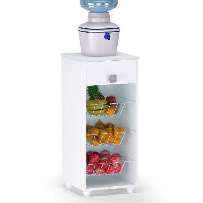 Balcão Fruteira Cozinha 1 Gaveta Monalisa Branco 202