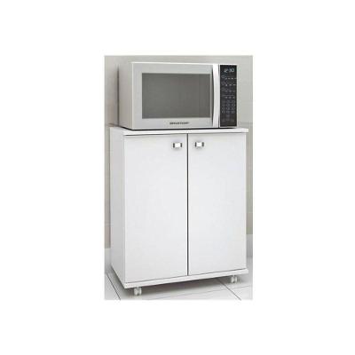 Balcão Para Cozinha Com Rodízios Bl3300 Branco