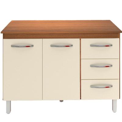 Balcao Com Tampo 120cm 9110x9300 Savana Off White Mobbs Savana Off White