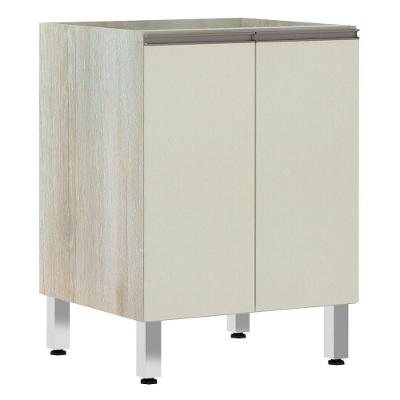 Balcão Sem Tampo 60cm Luci Legno Crem e Kashmir