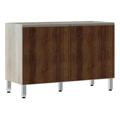 Balcão De Pia Sem Tamp 120cm Luci Legno Crema Com