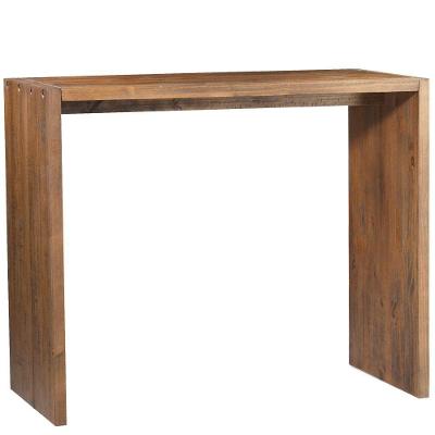 Balcão para Cozinha Flauer Madeira Maciça Rustic Brown
