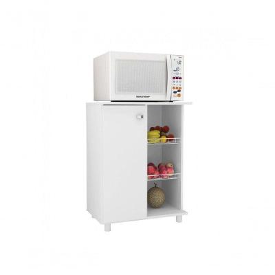 Balcão Fruteira 01 Porta Branco - Tecno Mobili