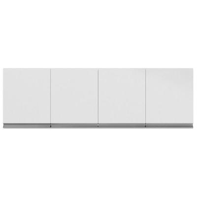 Armário De Cozinha Aéreo Andréia 160Cm 4 Portas Branco