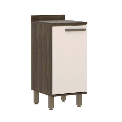 Balcão De Cozinha C/Tampo 40cm 1 Porta 1 Prateleira Sara