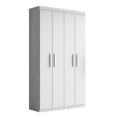 Armário Aramóveis Multiuso Com 4 Portas Branco