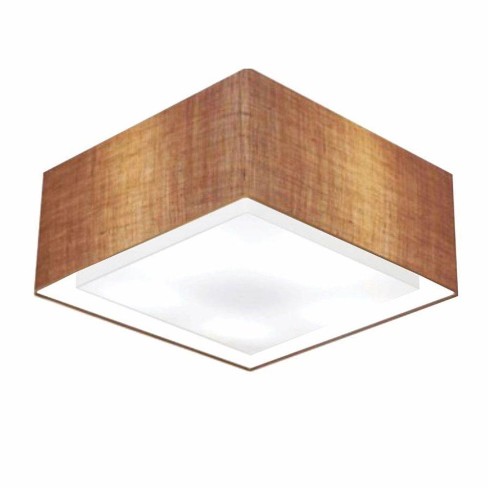 Plafon para Quarto Quadrado Cúpula Palha - 1