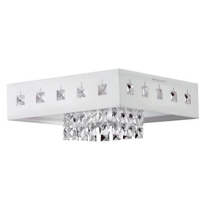 Plafon Vienna Led 1X20W 6.400K Acrílico Branco 30X30cm Voltagem 220V