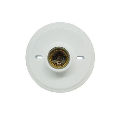 Plafon Foxlux Plast Br Soq E-27 Porcelana Blister 4014