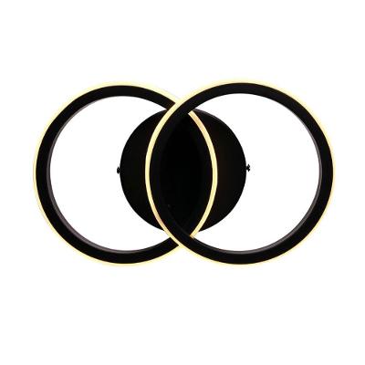 Plafon Taschibra Village Circle Led 10w 3000k Luz Amarela Bivolt Preto