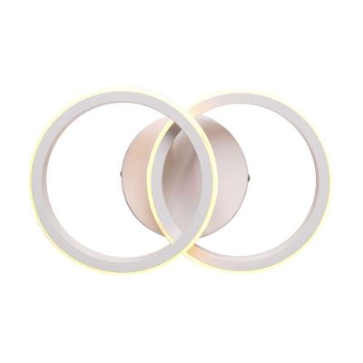 Plafon Taschibra Village Circle Led 10w 3000k Luz Amarela Bivolt Branco