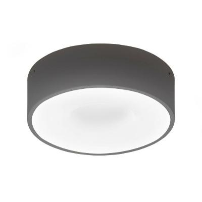 Plafon Taschibra Sushi Led Redondo Bivolt 6500k Luz Branca Bivolt Preto
