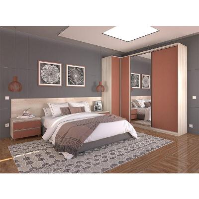 Quarto De Casal C/ Mesa De Cabeceira, Guarda Roupa C/ Espelh
