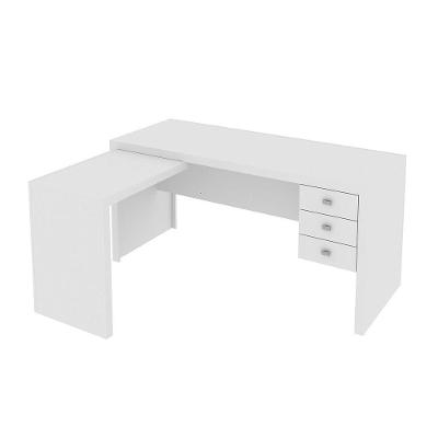 Mesa Para Escritório Home Office Me4106 Mdp Branco