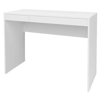 Mesa Para Escritório Escrivaninha College A02 Branco