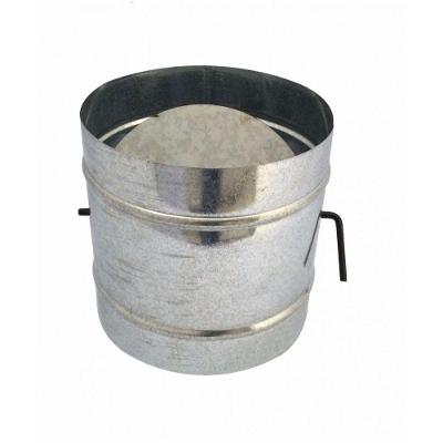 Registro Dumper Galvanizado Para Chaminé 200 Mm De Diâmetro