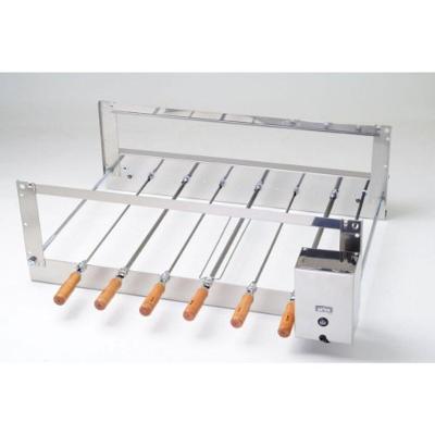 Churrasqueira Giratória Rotativa 6 Espetos Bivolt Aço Inox Cris6