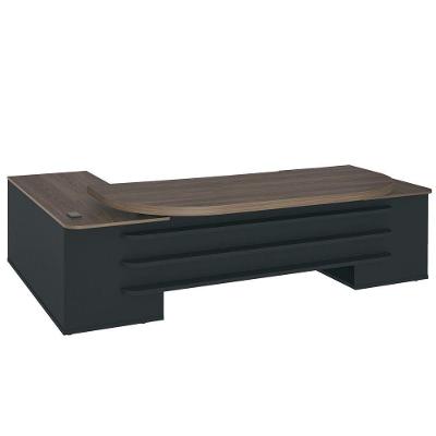 Mesa De Escritório Tamburato Presidente Com Connect Charuto/preto - Artany