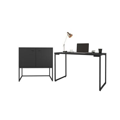 Conjunto De Escritorio Jessie Preto